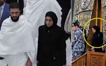 Suriye Cumhurbaşkanı Şara’nın Eşi Umre’de Görüntülendi