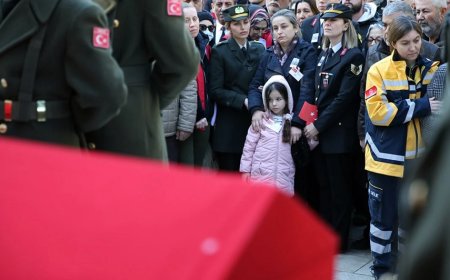 Pençe-Kilit Şehidi Binbaşı Murat Kemal Yetişen, Kızının Doğum Gününde Toprağa Verildi