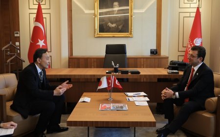 Istanbul and Japan Strengthen Ties: Ekrem İmamoğlu Hosts Japanese Ambassador