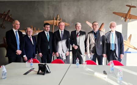 Selçuk Bayraktar ve Adolfo Urso Piaggio Aerospace İş Birliğini Görüştü