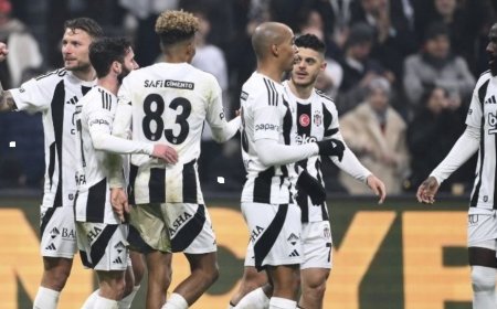 Beşiktaş'tan Müthiş Geri Dönüş! Trabzonspor'u 2-1 Mağlup Etti
