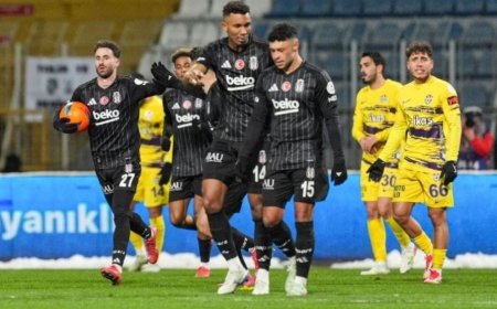 Beşiktaş’tan Muhteşem Geri Dönüş! Eyüpspor Deplasmanında 3-1’lik Zafer
