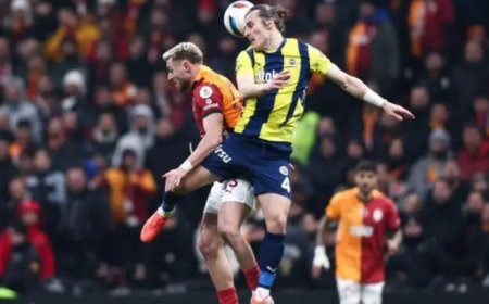 Galatasaray-Fenerbahçe Derbisi 0-0 Berabere Sonuçlandı