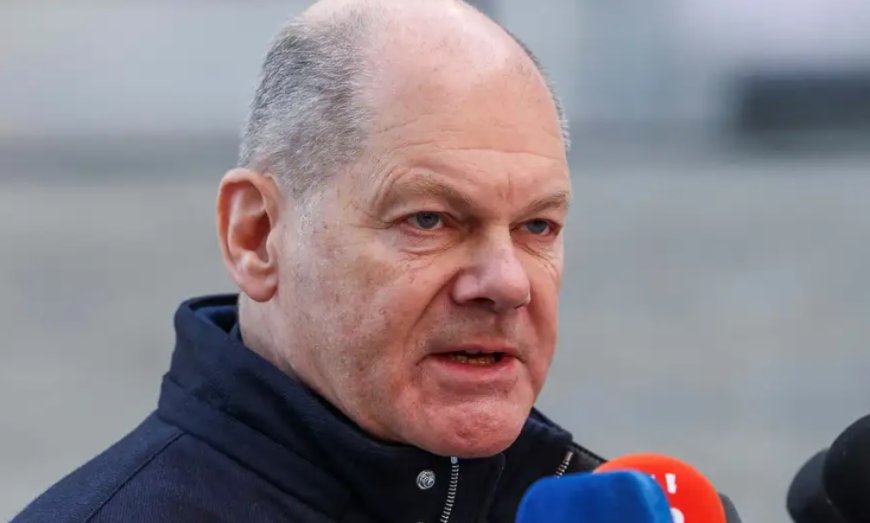 Scholz: Gazze Halkını Mısır'a Yerleştiremeyiz