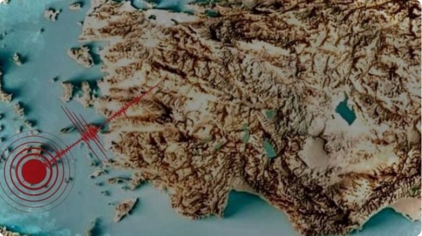 Ege Denizi'nde 5,2 Büyüklüğünde Deprem! İzmir, Aydın ve Muğla'da Hissedildi