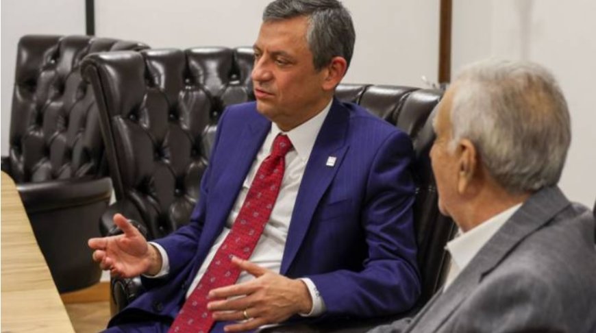 CHP Lideri Özgür Özel’den Ahmet Türk’e Geçmiş Olsun Ziyareti