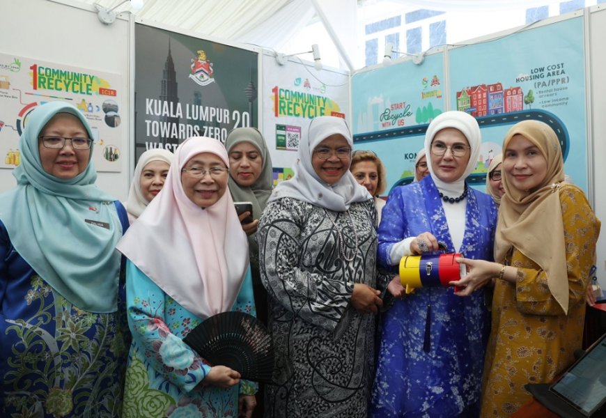 Emine Erdoğan Malezya’da Sıfır Atık İçin İş Birliği Anlaşması İmzaladı