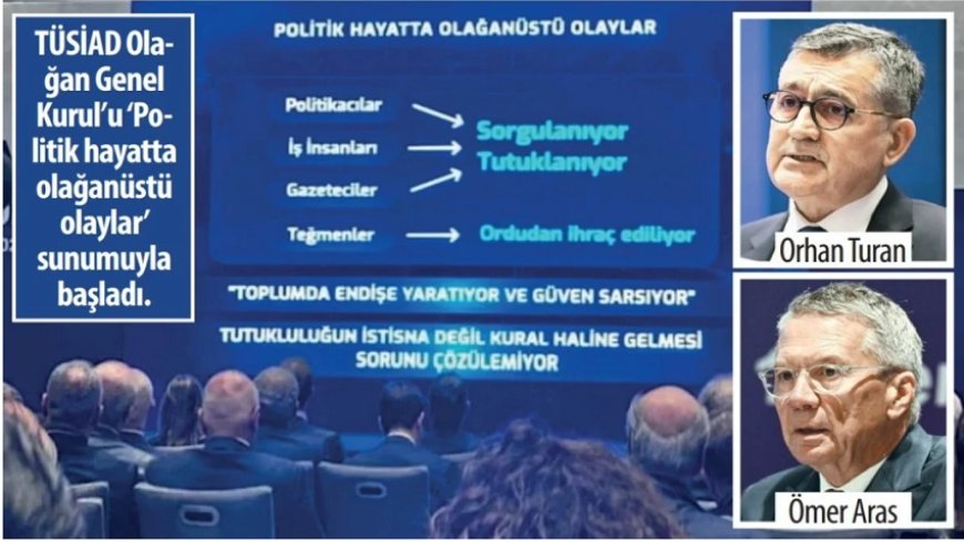 TÜSİAD: Her şey yolunda değil