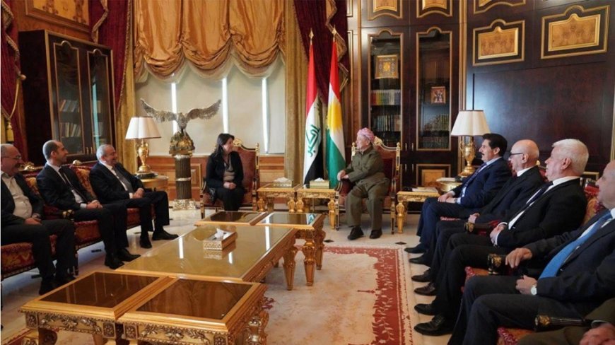 İmralı Heyetiyle Görüşen Barzani’den Barış Sürecine Destek