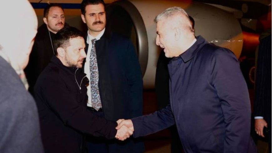 Ukrayna Devlet Başkanı Zelenskiy Türkiye’de