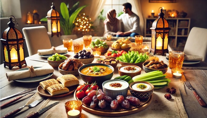 Ramazan Ayında Beslenme Düzeni Değişiyor! Sağlıklı Beslenme ve Kilo Kontrolü İçin Uzman Tavsiyeleri