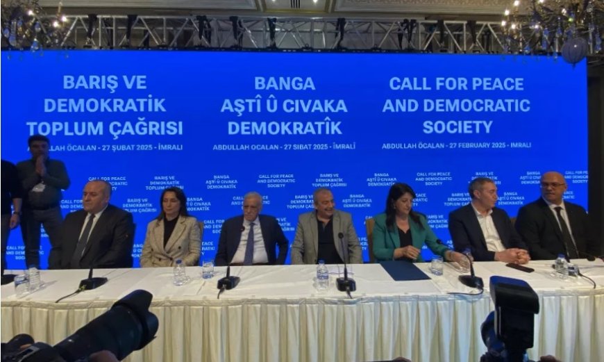 Öcalan PKK'ya Silah Bırakma Çağrısı Yaptı: Tarihi Açıklama Okundu