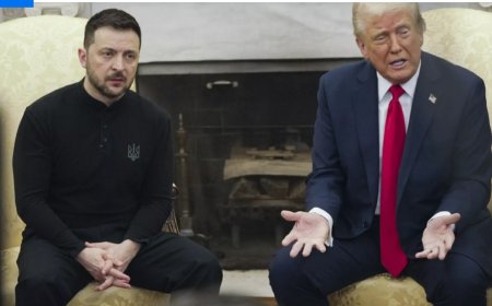 Washington'da Kriz: Trump-Zelenskiy Görüşmesi Yarıda Kesildi