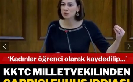 KKTC Milletvekilinden Meclis’te Çarpıcı İddia: Devlet Eliyle İnsan Ticareti ve Fuhuş Yapılıyor