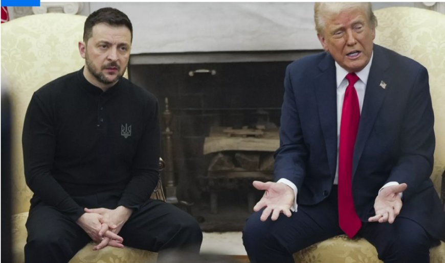 Washington'da Kriz: Trump-Zelenskiy Görüşmesi Yarıda Kesildi