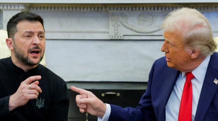 Trump-Zelenskiy Görüşmesi Gergin Bitti: Barışa Hazır Olduğunda Geri Gelebilir