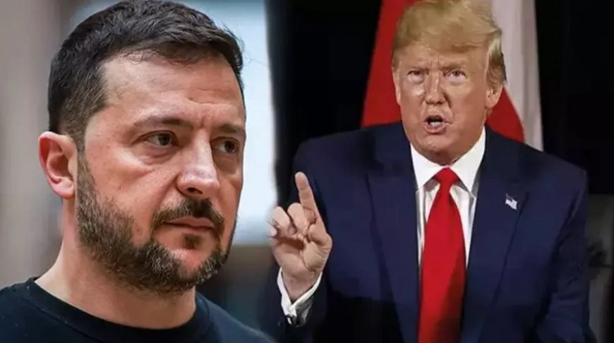 Trump: Zelenskiy Masaya Dönmek İstiyor, Ama İzin Veremem