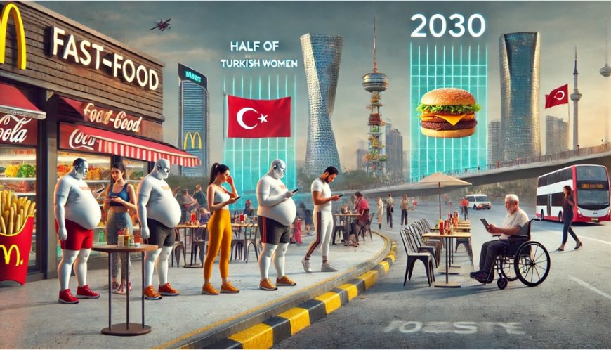 2030'da Türk Kadınlarının Yarısı, Erkeklerin Üçte Biri Obez Olacak!