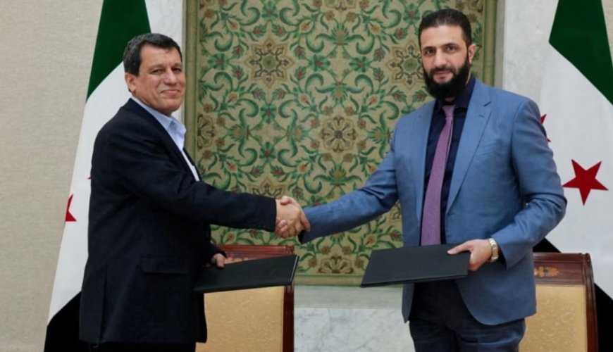 El-Şara ile Abdi Arasındaki Anlaşmanın Ayrıntıları Netleşiyor