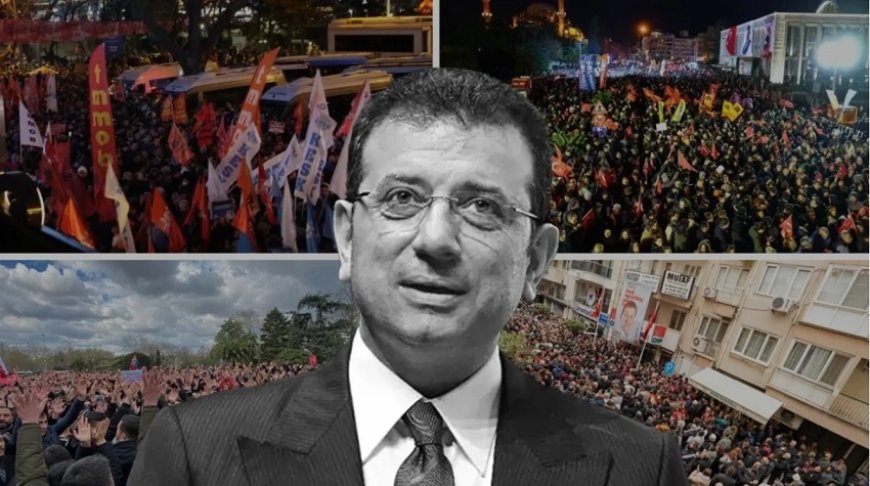İmamoğlu’nun Gözaltısı Sonrası Protestolar Dünya Gündeminde Yükseliyor