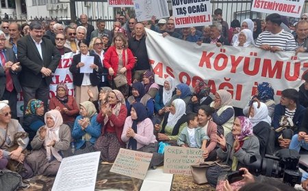 Değirmençay’da Taş Ocağı Protestosu: Kırsal Kalkınma Tehlikede