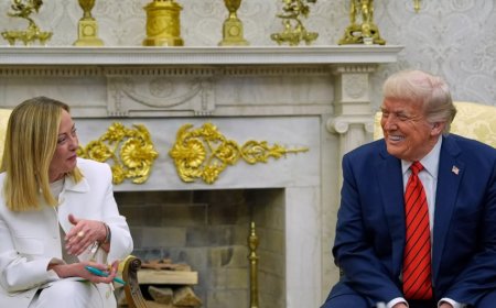 Meloni ve Trump'tan Oval Ofis’te yakın iş birliği mesajı: Batı’yı yeniden büyük yapalım