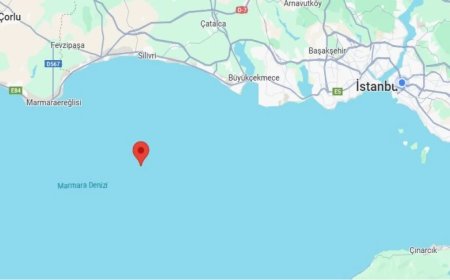 İstanbul’da Korkutan Deprem! Silivri Açıklarında 3.9 Şiddetinde Sarsıntı