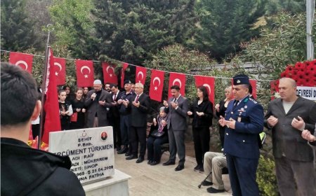 Pençe-Kilit Şehidi Üsteğmen Tunahan Yavuz da Anıldı