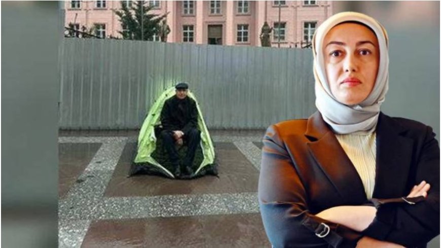 Bakanlık önünde nöbet tutan Tanal’a destek Ayşe Ateş’ten geldi: Ben de geliyorum