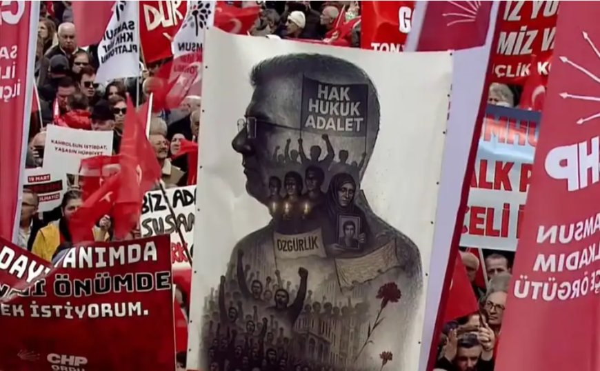 CHP Samsun'da İmamoğlu İçin Meydanlardaydı: Ya Adalet Ya Esaret