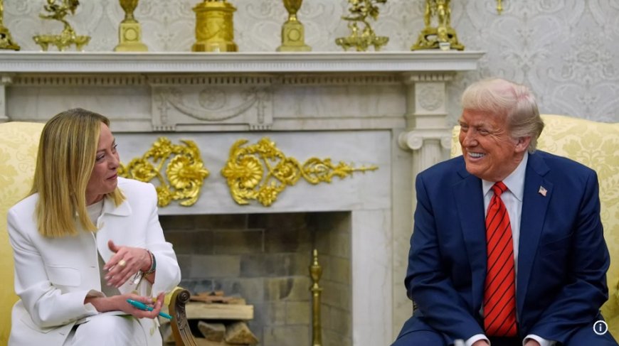 Meloni ve Trump'tan Oval Ofis’te yakın iş birliği mesajı: Batı’yı yeniden büyük yapalım