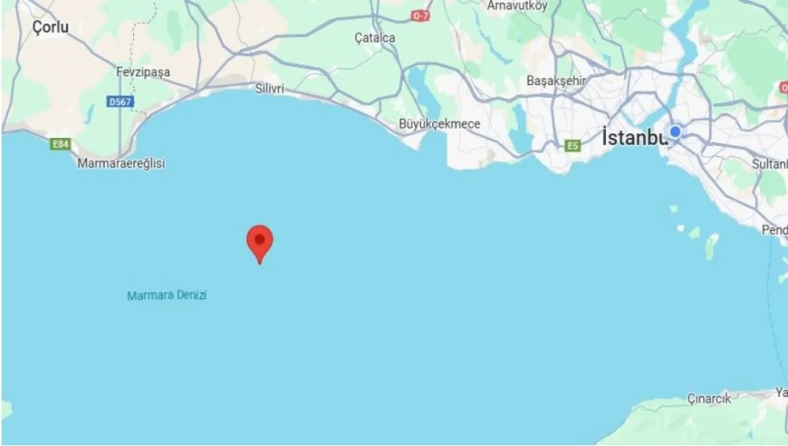 İstanbul’da Korkutan Deprem! Silivri Açıklarında 3.9 Şiddetinde Sarsıntı