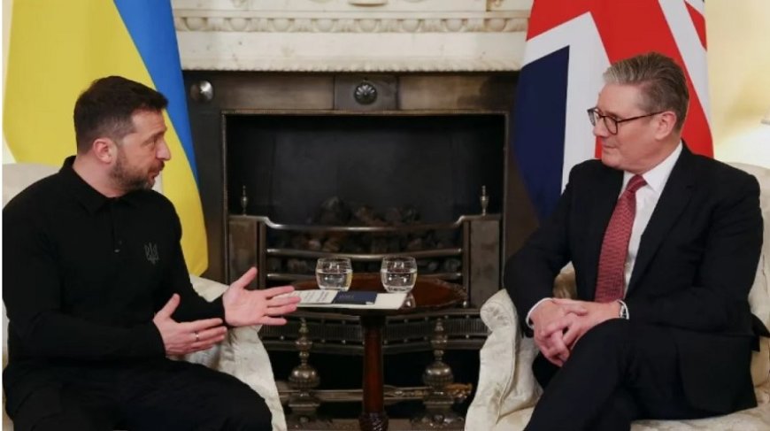 Zelenskiy ve Starmer Roma’da Tam Ateşkes İçin Görüştü