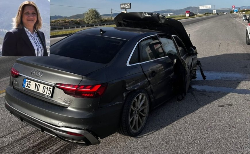 Eski Milletvekili İlknur Denizli ve Eşi Trafik Kazasında Yaralandı