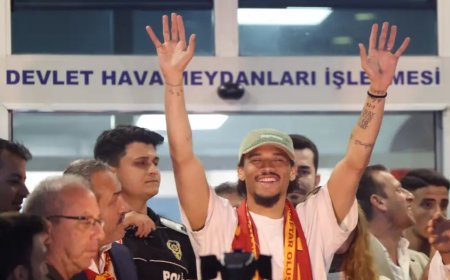 Alman Yıldız Leroy Sane Galatasaray'da