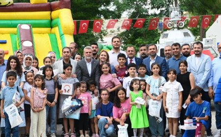 Şehit ve Gazi Çocuklarına Karne Şenliği: Gözlerde Umut, Yüreklerde Minnet