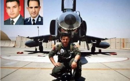 Gökyüzüne Yazılan İki Kahraman İsmi: Şehit Yüzbaşı Ertan ve Teğmen Aksoy Unutulmadı