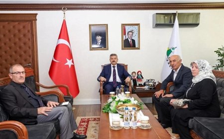 Şehit Onur İlhan’ın Ailesine Anlamlı Ziyaret: Vali Ergün’den Duygusal Kabul