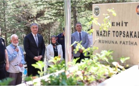 Şehit Polis Topsakal, Şehadetinin Yıl Dönümünde Dualarla Anıldı