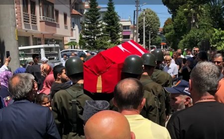 Gazi Abdurrahim Çakmak Askeri Törenle Son Yolculuğuna Uğurlandı