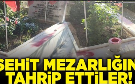 Şehit Mezarlığına Çirkin Saldırı: Türk Milletinin Değerlerine Yönelik Provokasyon