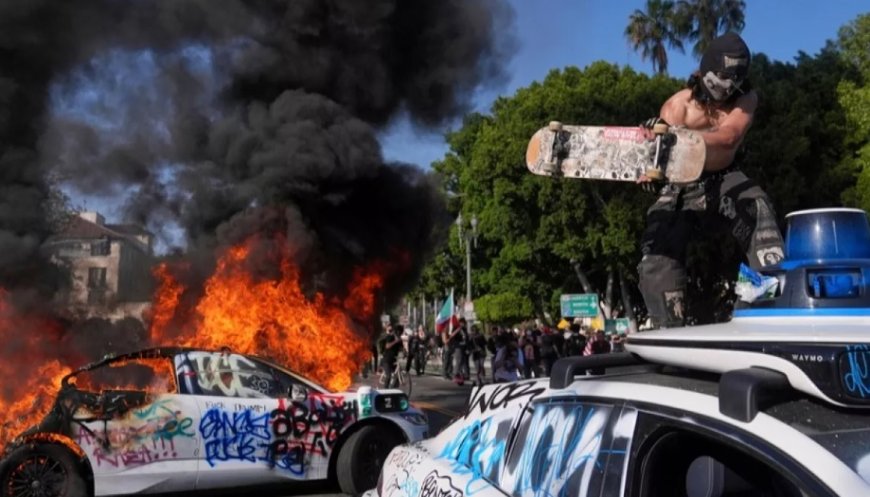 Los Angeles'ta Göçmen Baskınlarına Öfke Dinmiyor