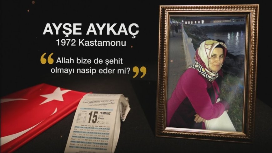 Boğaziçi’nde Şehadete Yürüyen Kadın: Ayşe Aykaç