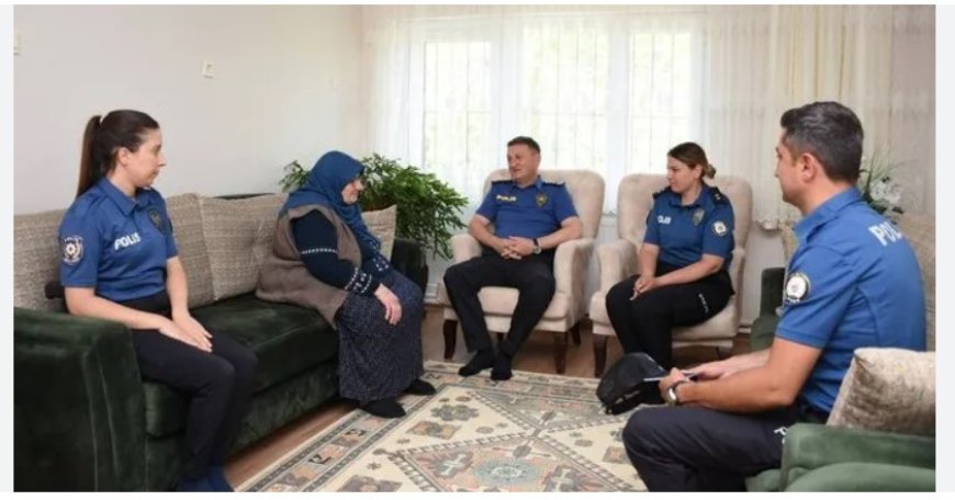 Şehit Annesine Vefa Ziyareti: Emniyet Müdürü Baybaba’dan Anlamlı Destek
