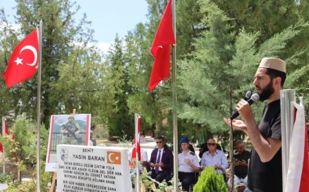 Kırıkkale, Şehidine Sahip Çıktı: Şehit Yasin Baran Kabri Başında Dualarla Anıldı