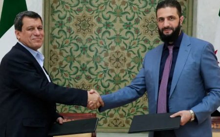 Mazlum Abdi ile Ahmed Şara Şam'da Bir Araya Geldi: ABD ve Fransa Temsilcileri de Görüşmede