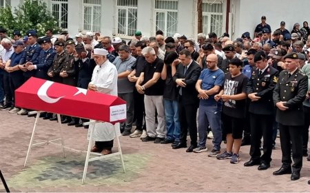 Kıbrıs Gazisi İsmail İnar, Konya Hüyük’te Son Yolculuğuna Uğurlandı