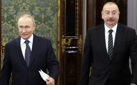 Aliyev: Aktau Kazasında Adalet İçin Rusya'ya Uluslararası Dava Açacağız