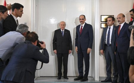 MİT Başkanı Kalın’dan Bahçeli’ye Kritik Ziyaret