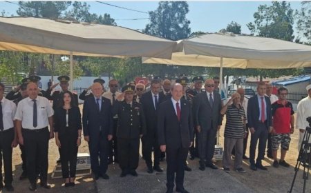 Tuzla Şehitleri Gazimağusa’da Törenle Anıldı